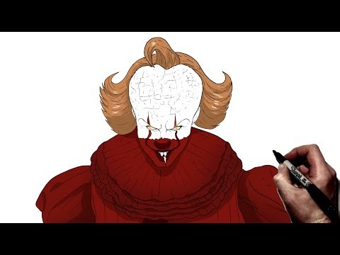 How To Draw Pennywise | Step By Step | It: Welcome To Derry