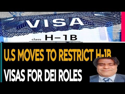 H1-B POLICY reviewed & GOING to MAJOR SHIFT 
