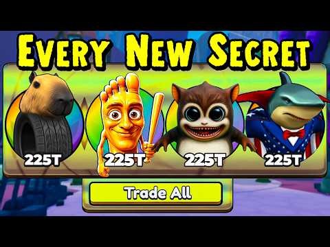 Unlocking EVERY NEW SECRET In Brainrot Evolution Roblox!