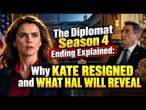 The Diplomat Season 4 Ending ExplainedWhy Kate Resigned and What Hal Will Reveal