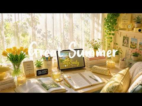 [Playlist] Fresh Pop Songs for a Great Summer🍀Playlist Chill Music to Start Your Day · Cafe Music