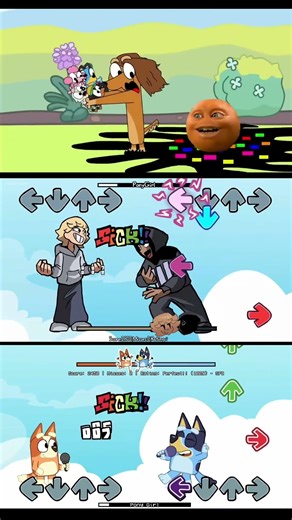 67 Kids vs 61 Meme x Bluey & Bingo - FNF Pony Girl Mod - Friday Night Funkin' Mobile Game