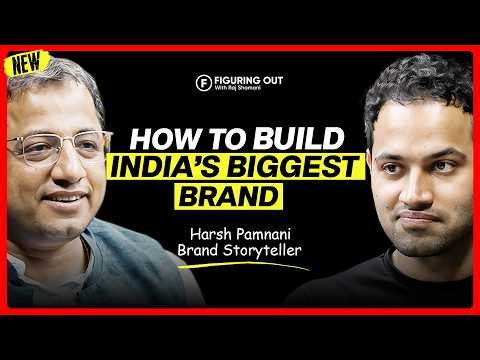 Marketing Masterclass: How to Build a Billion-Dollar Brand | Harsh Pamnani | FO450 | Raj Shamani