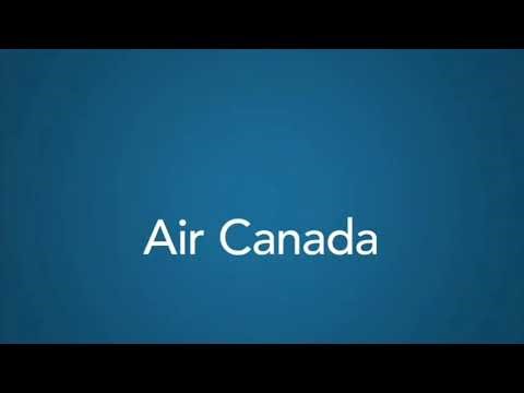 Air Canada Logo Animation