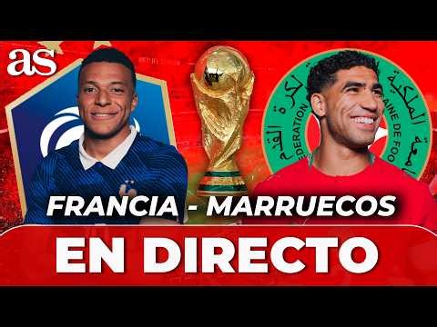 EN DIRECTO | FRANCIA vs MARRUECOS: CUARTOS de FINAL del MUNDIAL en VIVO | MBAPPÉ vs ACHRAF