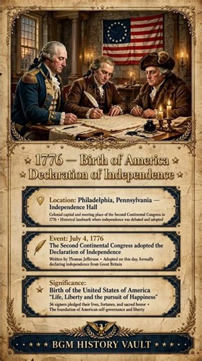 1776: The Birth of America 🇺🇸 | The Declaration of Independence