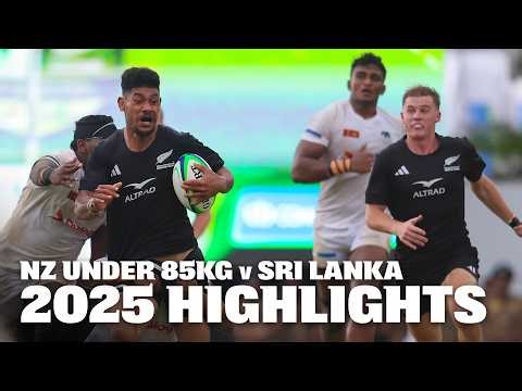 New Zealand Under 85kg v Sri Lanka 2025 Combined Highlights