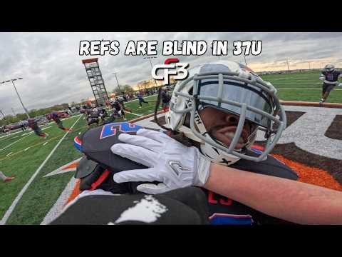 REFS ARE BLIND IN 37U | Go Pro Football POV