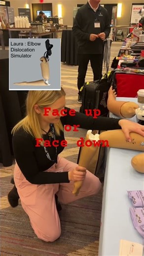 Elbow Dislocation : reduction technique practice! #orthopedic #emergencymedicine