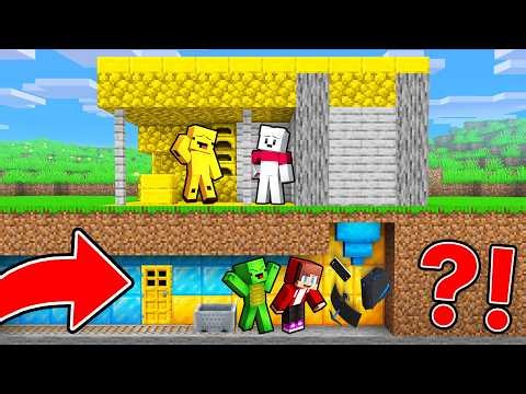 Maizen Minecraft: Mikey and JJ Robbed Friends