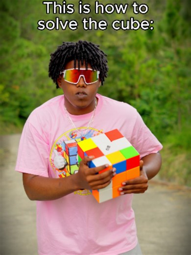 This is how to solve the cube: | Solve Rubik's Cube