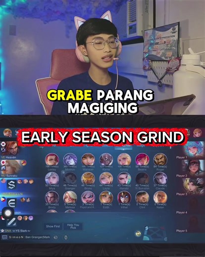 TARA PA 1 DAY MYTHIC #MLBB | MLBB Creator Base