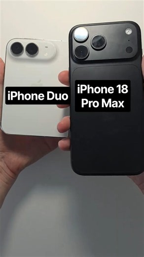 iPhone Duo vs. 18 Pro Max Camera Zoom Test!