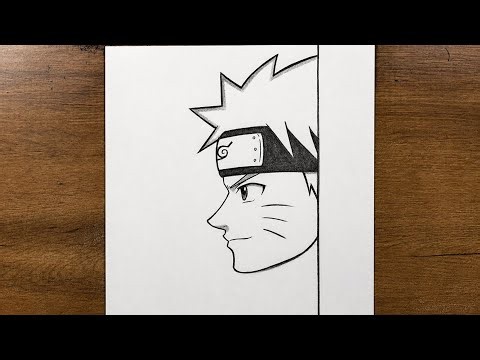 How to Draw Naruto Easy | Step-by-Step Anime Drawing Tutorial