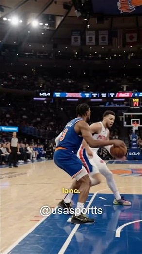pistons vs knicks #shorts