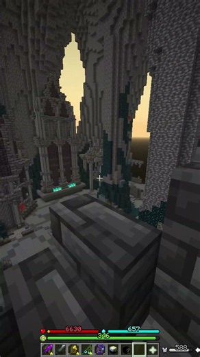 There's a Secret Beneath the Torrhus Canyon... #hypixelskyblock #minecraft