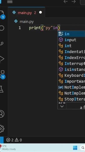 Substring Check in Python 🐍 | in Keyword Explained #Shorts | ICNT Coding Gyan