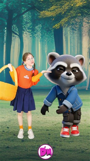 Funny Animal & Fruit Song 🐻🍌 #LearnAnimals #ShortsSong