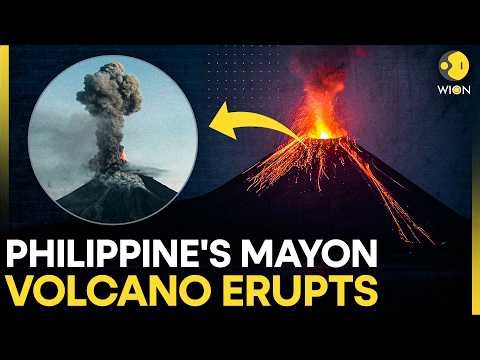Mayon Volcano Erupts: Philippines On Alert As Ash Cloud Rises | WION Originals
