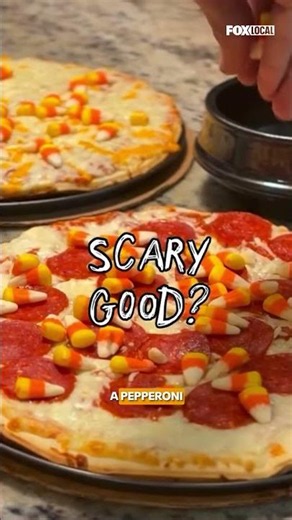 Candy corn on pizza?!