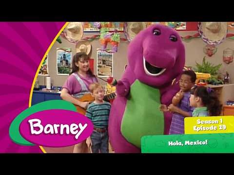 Barney & Friends | Hola, Mexico! | Season 1, Episode 29 | [Master copy]