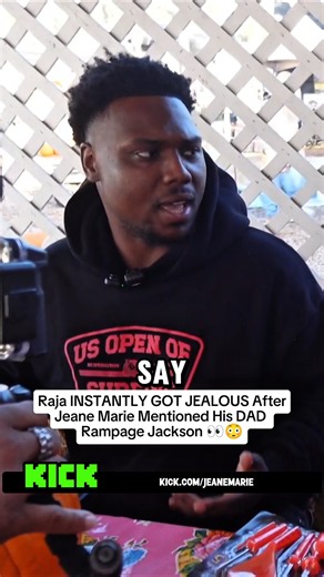 Raja INSTANTLY GOT JEALOUS After Jeane Marie Mentioned His DAD Rampage Jackson #rampagejackson