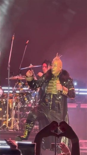 Rammstein - Till Lindemann Close Up with Band & Big Crowd Europe Tour #rammstein #tilllindemann