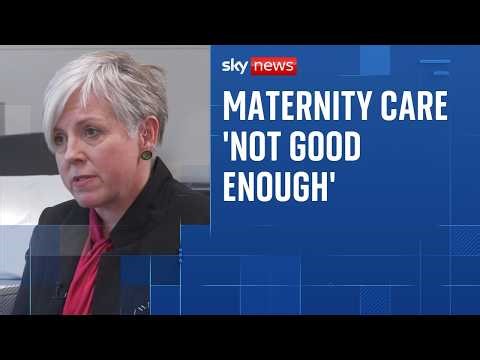 England’s chief midwife says the NHS ‘is a safe place to have a baby’ despite failings
