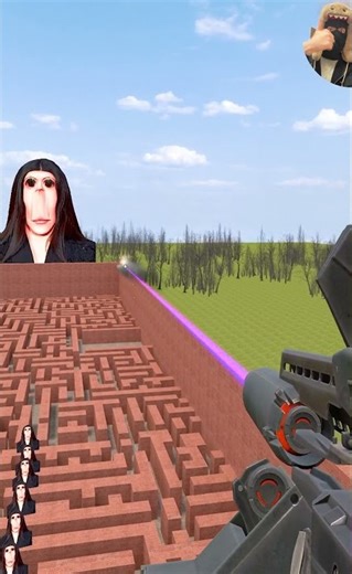 Kuchisake and Rosalia From Small To Giant In Maze EP. 9 #shorts