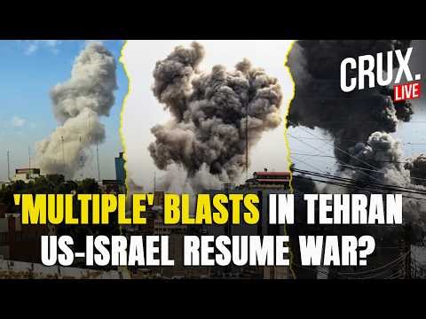 IRAN LIVE | Mysterious Blasts Trigger Panic In Tehran, US And Israel Resume War? | Hormuz Blockade