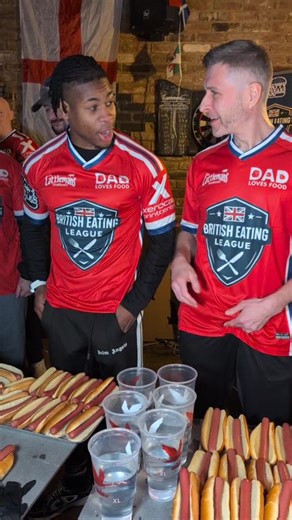 BRITISH EATING LEAGUE 2026 HOT DOG CONTEST! How many hotdogs can the contestants eat in 6mins?! #britisheatingleague #foodchallenge #hotdogs #hotdogchallenge | Max vs Food