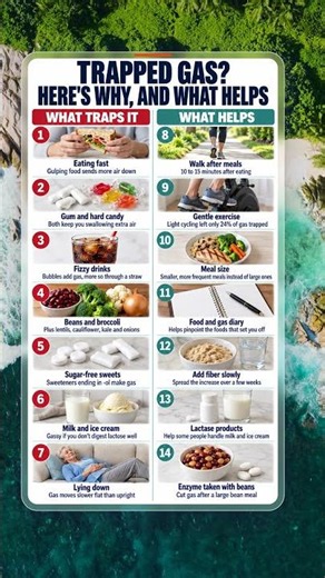 Trapped Gas in Stomach? 7 Causes & 7 Things That Help