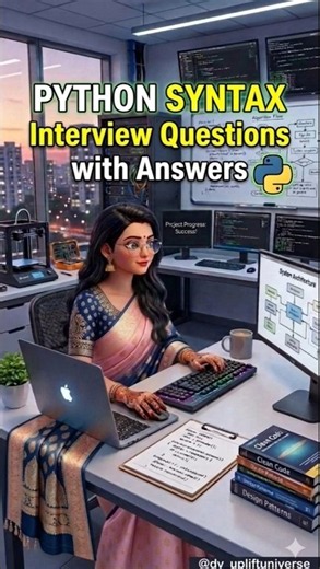 python syntax interview questions with answers|python language|#studyshorts #pythonforbeginners