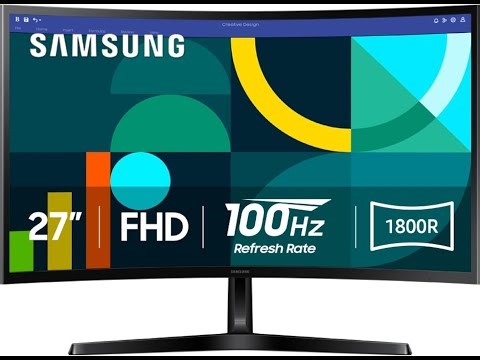 Samsung Essential S3 27-Inch Monitor Review | 1800R Curved, Game Mode & Eye Comfort