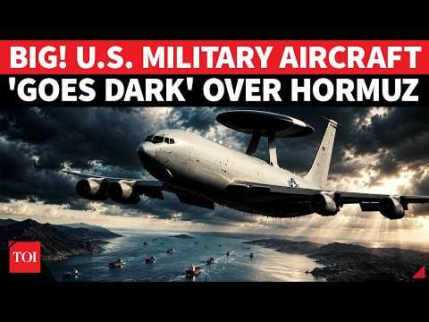 Iran's Big Air Kill? America’s E-3 Sentry 'VANISHES' Over Hormuz After Emergency 7700 Alert