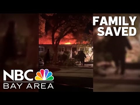 Good Samaritans save family from house fire in Menlo Park