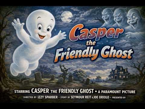 ⁣⁣CASPER THE FRIENDLY GHOST (1945) | Short 𝙁𝙪𝙡𝙡 𝙈𝙤𝙫𝙞𝙚 🎥 𝙃𝘿