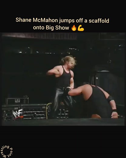 Shane McMahon jumps off a scaffold onto Big Show: Backlash, April 29, 2001🙀🔥 Shane-O-Mac flies higher than The World's Largest Athlete in a Last Man Stand Match💪 #WWE #WWENXT #WWERaw #wweuniverse #wwesmackdown #wrestling #WrestleMania #raw #nxt #SmackDown #viral | Wrestling Point