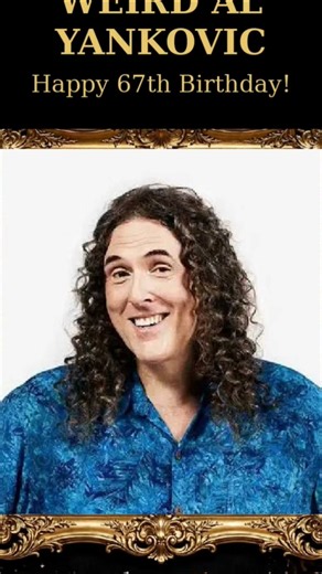 "Weird Al" Yankovic (67th Birthday!) 🪗🎤