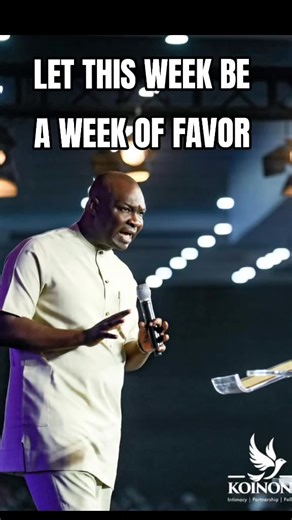 Let This Week Be a Week of Favor