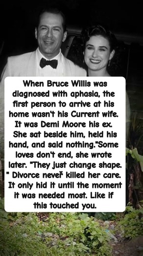 The Story Behind Bruce Willis' Most Emotional Reunion