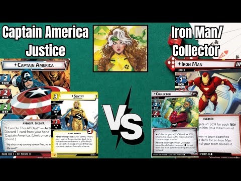 Captain America Justice Marvel Champions Gameplay!