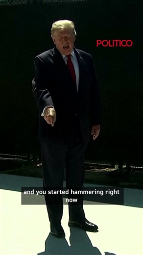 Trump talks about granite as Iran war continues