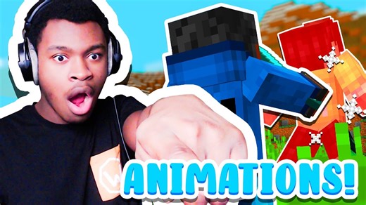 Java animations mod! (Minecraft Bedrock)