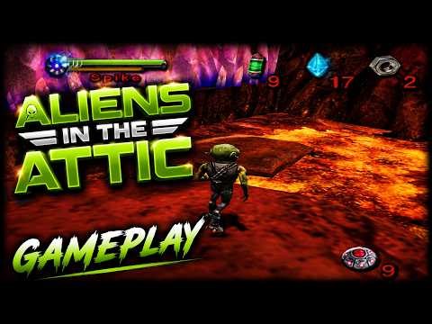 Aliens in the Attic Gameplay PS2 UHD [4K30FPS]