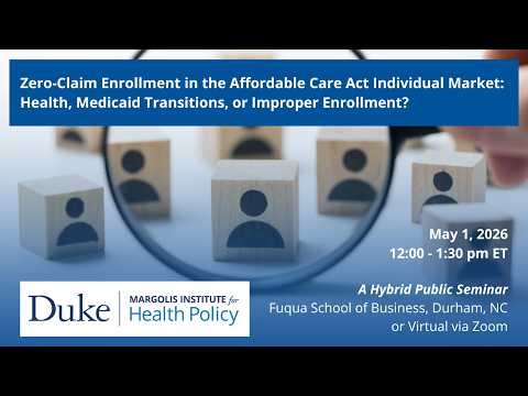 Zero-Claim Enrollment in the Affordable Care Act Individual Market