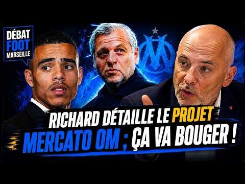 🔵⚪️ Mercato OM : Le PROJET de Richard ! C'est le reprise ! Mercato : Greenwood, les prêtés...