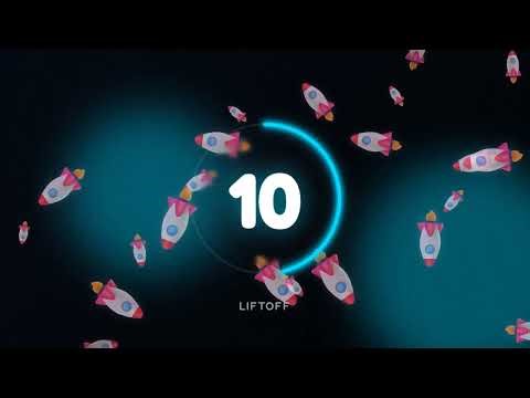 20 Second Countdown Space | Galactic Timer for Kids