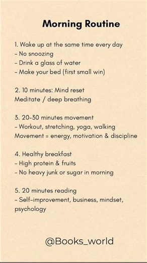 5 Powerful Morning Habits for Success | Healthy & Productive Routine