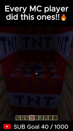 Every Minecraft Player Did This Once 😭 #minecraft #relatable #shorts